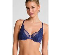 Hunkemöller Grace Non-Padded Underwired Bra Blue 32C
