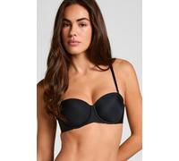 Hunkemöller Jane Padded Underwired Strapless Bra Black 32A