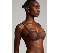 Hunkemöller Jane Padded Underwired Strapless Bra Brown 34B