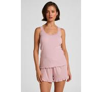 Hunkemöller Jersey Ruffled Shorts Pink L