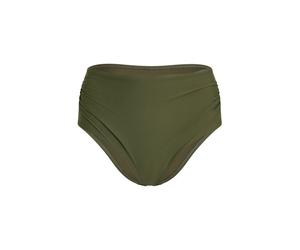 Hunkemöller Luna High-Waisted Shaping Cheeky Bikini Bottoms Green S
