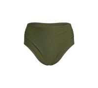Hunkemöller Luna High-Waisted Shaping Cheeky Bikini Bottoms Green XS