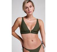 Hunkemöller Luna Triangle Bikini Top Green S