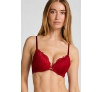 Hunkemöller Marine Padded Underwired Push-Up Bra Red 32A