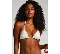 Hunkemöller Maui Triangle Bikini Top White 2XL