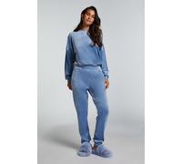 Hunkemöller Petite Velours Jogging Pants Blue M