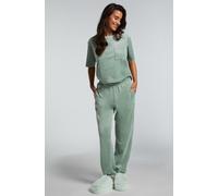 Hunkemöller Petite Velours Jogging Pants Green S