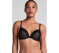 Hunkemöller Pia Padded Underwired Push-Up Bra Black 32C