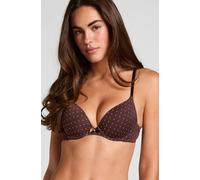 Hunkemöller Plunge Padded Underwired Bra Brown 38D