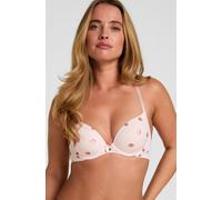 Hunkemöller Plunge Padded Underwired Bra Pink 34C
