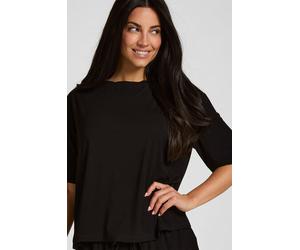 Hunkemöller Pyjama Top Jersey Essential Black M