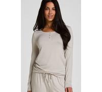 Hunkemöller Pyjama Top Thin Stripe Grey S