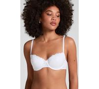 Hunkemöller Secret Lace Padded Underwired Bra White 38B