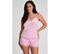 Hunkemöller Short Velours Lace Pink XL