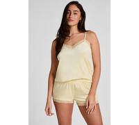 Hunkemöller Short Velours Lace Yellow XL