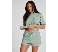 Hunkemöller Short Waffle Green XS
