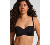 Hunkemöller Smooth Padded Underwired Strapless Push-Up Bra Black 32C