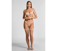 Hunkemöller Stay Ups 15 Denier Second Skin Beige L/XL