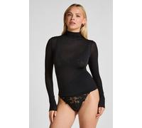 Hunkemöller super soft Turtleneck shirt with Cashmere Black L