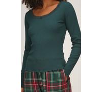 Hunkemöller Top Jersey Lace Green L