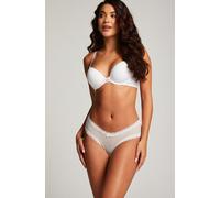 Hunkemöller V-shape Mesh Brazilian White 3XL