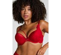 Hunkemöller Whitney Padded Underwired Maximizer Bra Red 32C