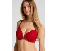 Hunkemöller Whitney Padded Underwired Push-Up Bra Red 34A