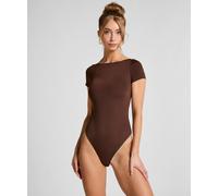 Hunkemöller Womens Becky Body - Brown Polyamide - Size Large