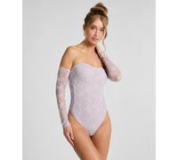 Hunkemöller Womens Fiona Body - Purple Polyamide - Size Large