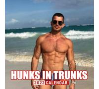 Hunks In Trunks Calendar 2022: Underwear, Hot Sexy Swiming Guy In Beach, Muscle men for girls. Lunar Moon Phases | Kalender Calendario Calendrier | BONUS 4 Months 2023