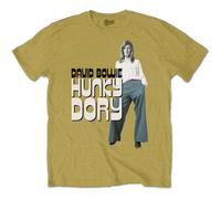 Hunky Dory 2 T-Shirt David Bowie Mustard L