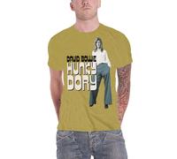 Hunky Dory Stance T Shirt David Bowie Yellow S