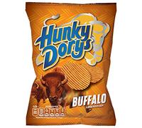 Hunky Dorys Buffalo Flavour Crinkle Cut Potato Crisps with Box, 50 x 45g