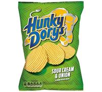 Hunky Dorys Sour Cream & Onion Crisps 50 x 45g