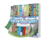 Hunkydory - Brilliant Backgrounds - Good Sport 8" x 8" Paper Pad