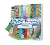 Hunkydory - Brilliant Backgrounds - Good Sport 8" x 8" Paper Pad - BBPAD106