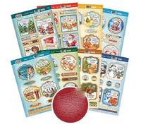 Hunkydory - Christmas Crackers Luxury Card Toppers Kit - XMASCRACK101 - RRP £19.99
