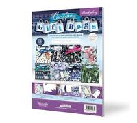 Hunkydory Christmas Gift Bags Stunning Silver Foil - Makes 16 Bags - GIFTBAG102