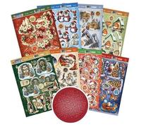 Hunkydory - Christmas Time is Here Decoupage Topper Collection - DECTOP110 - RRP £24.99