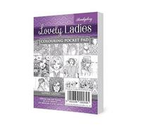 Hunkydory - Colouring Pocket Pads - Lovely Ladies