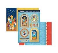 Hunkydory Crafts Cutest Christmas Luxury Topper Set- Away in a Manger CUTE25-902