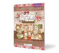 Hunkydory Crafts Deluxe Craft Pad - Forever Florals - Deck The Halls