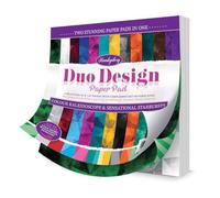 Hunkydory Crafts Duo Design Paper Pad - Colour Kaleidoscope & Sensational Starbursts