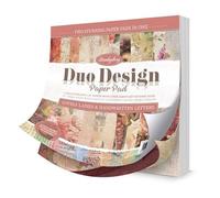 Hunkydory Crafts Duo Design Paper Pad - Lovely Ladies & Handwritten Letters