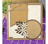 Hunkydory Crafts Perfect Verses Foiled Kraft Paper Pad