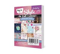 Hunkydory Crafts Say it with Style in Full Colour Pocket Pads - All The Ladies
