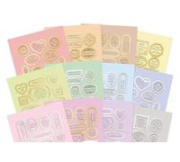 Hunkydory Crafts Stickables Self-Adhesive Foiled Sentiments Selection