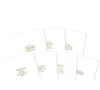 Hunkydory Crafts Trim Me! Foiled Insert Pad - Special Days Gold