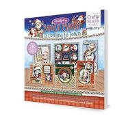 Hunkydory -Crafty Stash Pads - Santa Claus is Coming to Town - STASHPAD106 - RRP £14.99
