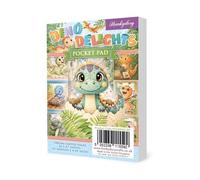Hunkydory -Dino Delights Pocket Pad - POCKPAD187